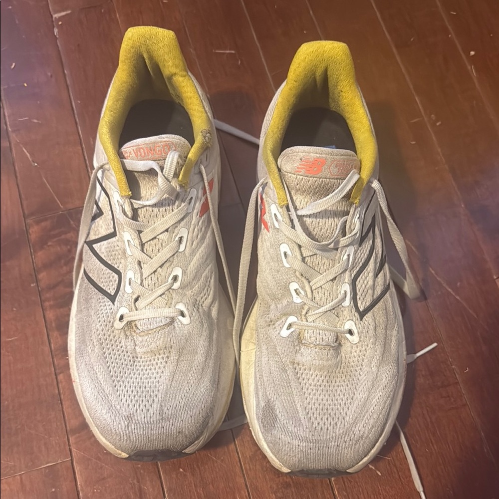 New Balance Athletic Shoes - Gray and Yellow